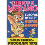 Cirkus Merano Programme 1975